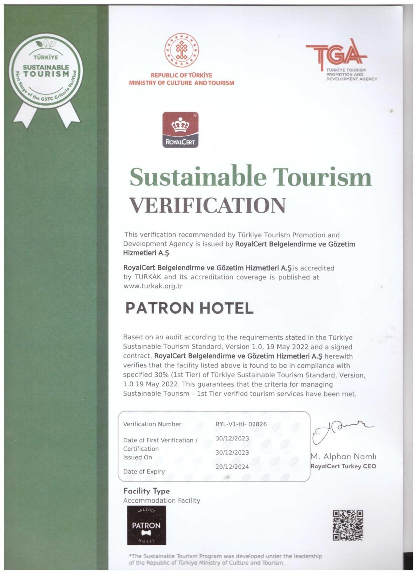 Patron Hotel Antalya Kültér fotó
